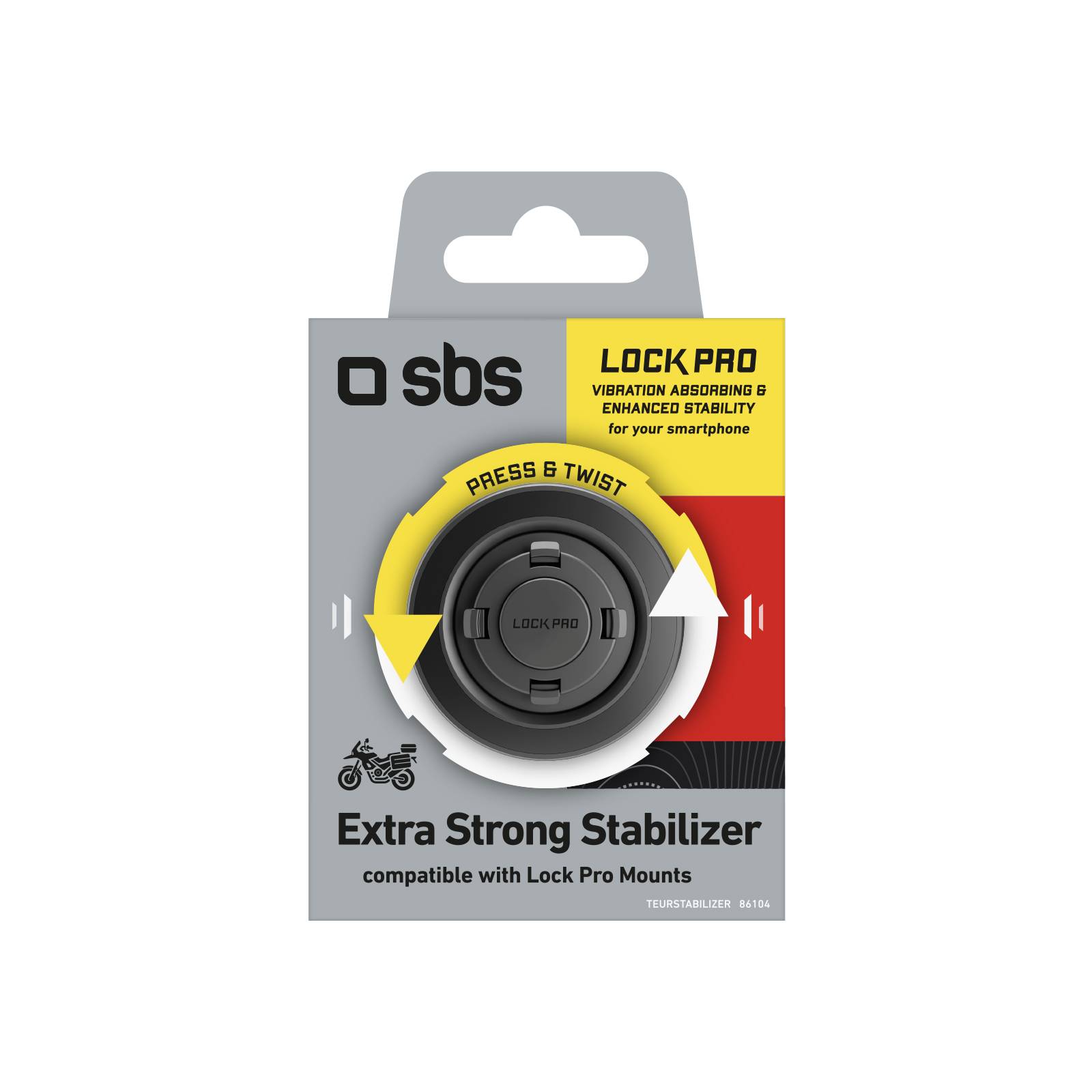 Stabilizzatore per supporto da moto Lock Pro-1