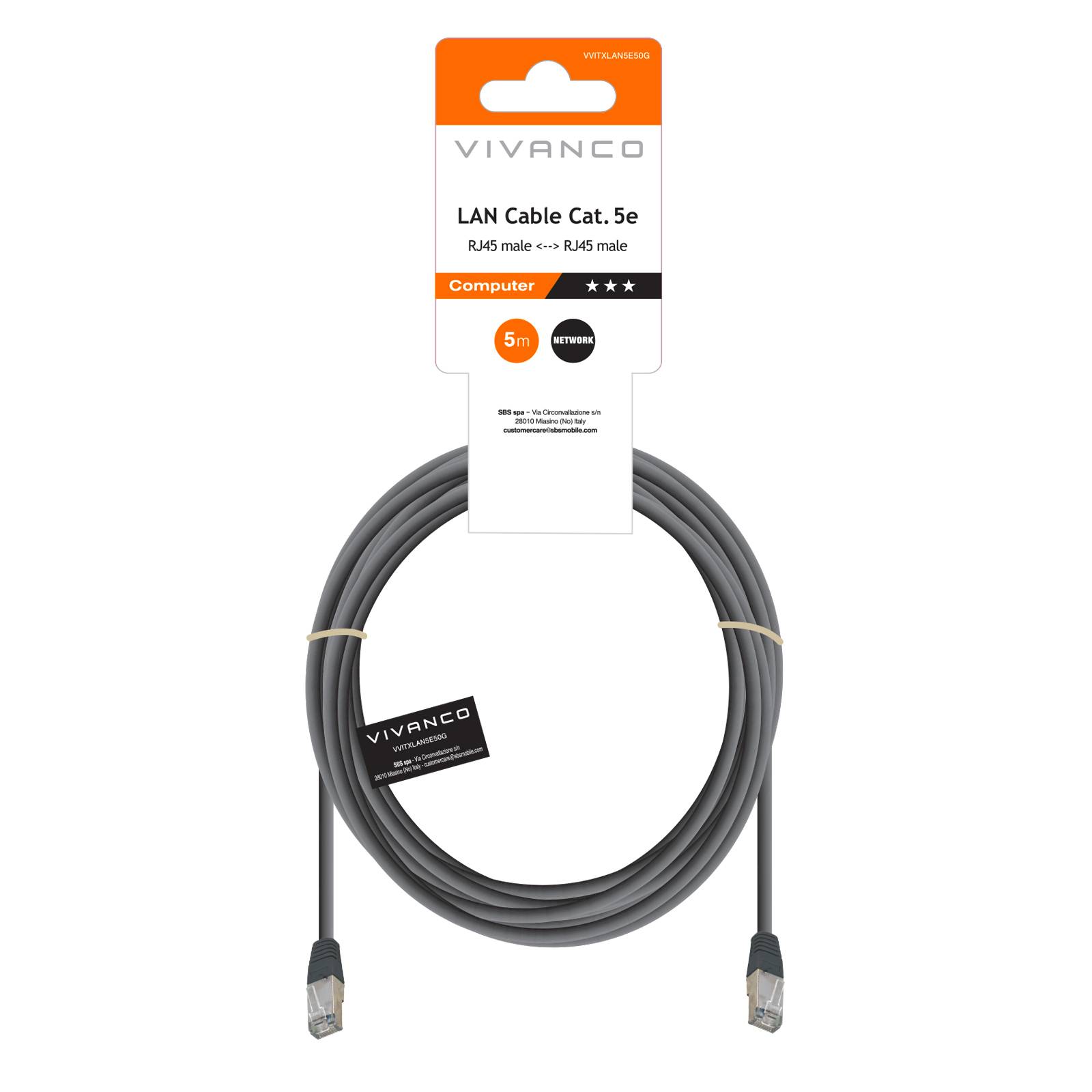 Cavo di rete CAT5e, 5 m-1