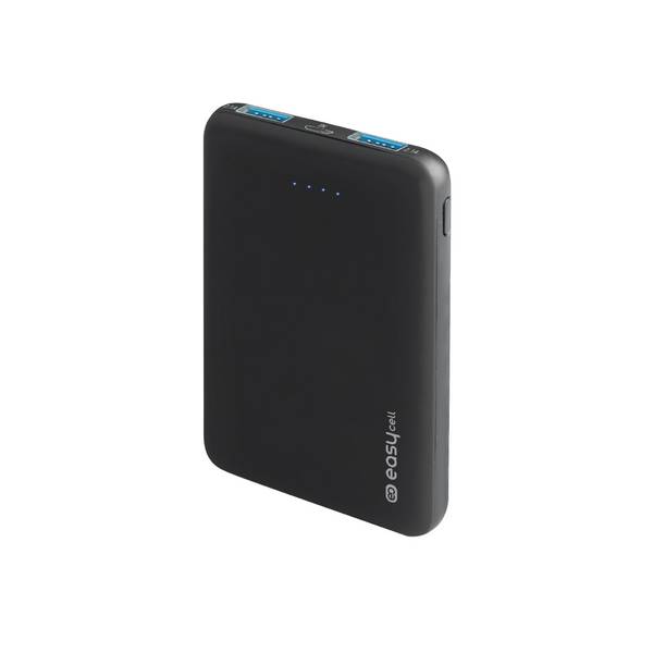 Power Bank 5000 mAh Fast Charge con 2 porte USB