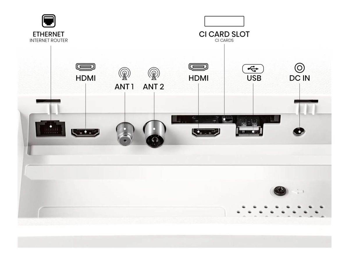 Hisense 32S5Q 81,3 cm (32") Full HD Smart TV Wi-Fi Argento, Bianco-2