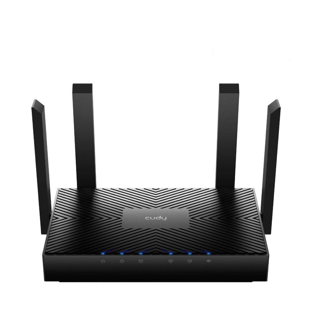 Cudy WR3000 router wireless Gigabit Ethernet Dual-band (2.4 GHz/5 GHz) Nero-1