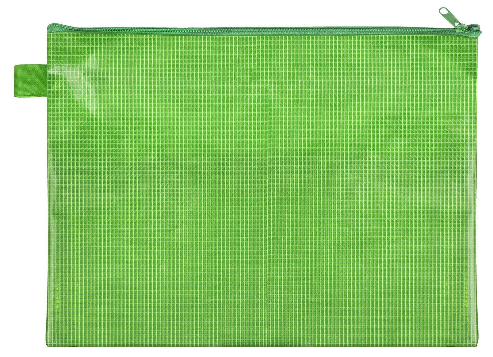 Borsa con cerniera VELOFLEX A4 verde-0