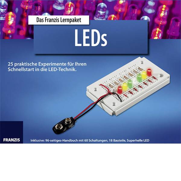 Kit esperimenti e pacchetti di apprendimento - Franzis Verlag 65065 LEDs Pacchetto di apprendimento da 14 anni - Kit esperimenti e pacchetti di apprendimento - Franzis Verlag 65065 LEDs Pacchetto di apprendimento da 14 anni -
