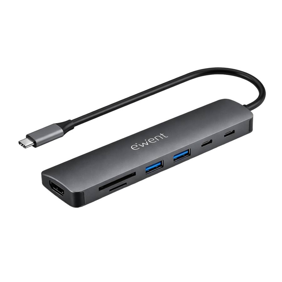 Ewent Dock Multiporta USB-C 7-in-1-0
