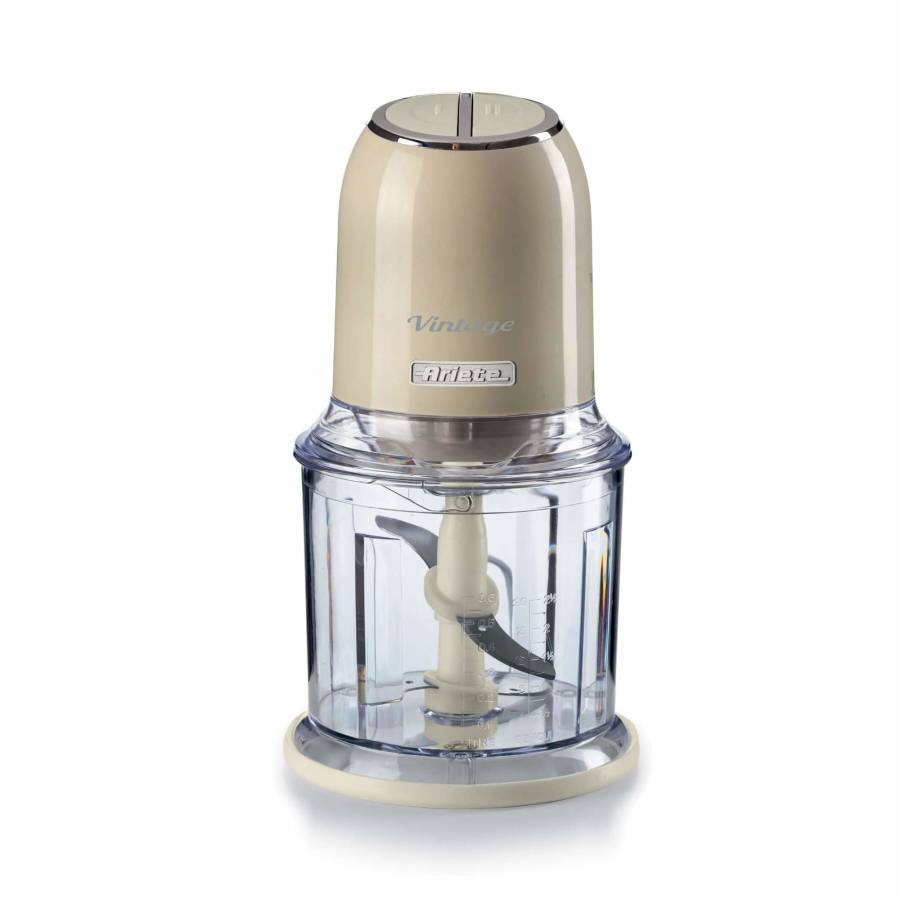 ARIETE ARI-438 TRITATUTTO CHOPPER 400W INOX 4 LAME 600ML BEIGE-0