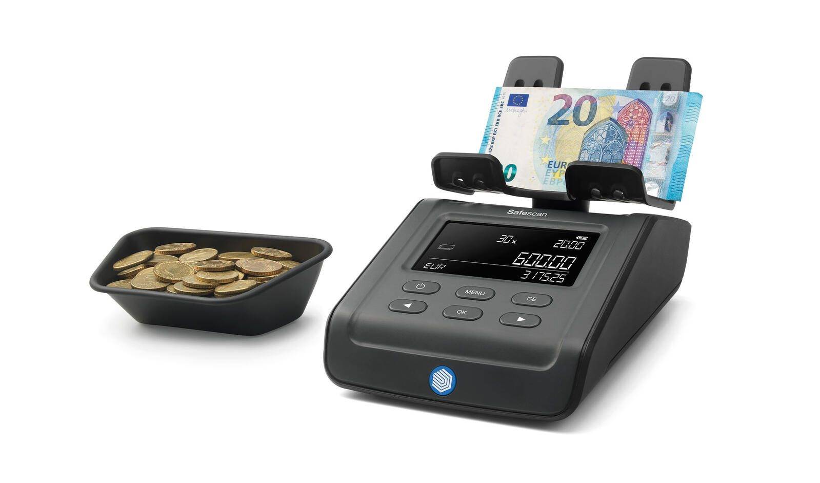 Safescan 6175 Münzzählmaschine Schwarz (131-0706)-0
