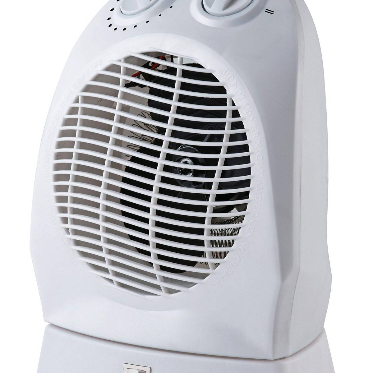 Velamp Termoventilatore Oscillante PR012-2 1000/2000W Bianco-0
