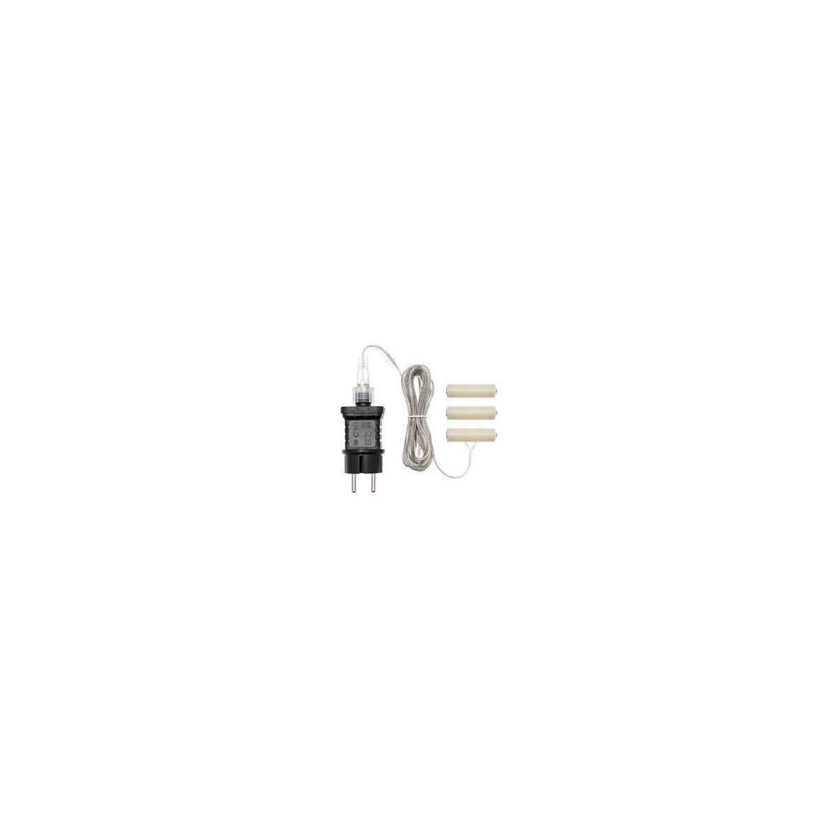 Lotti Battery Eliminator Per Prodotti A Batteria 3X AAA IP44 Cavo 5,5 M-0