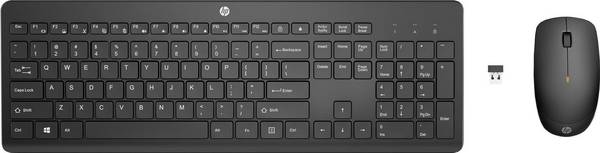 HP Combo tastiera e mouse wireless 235