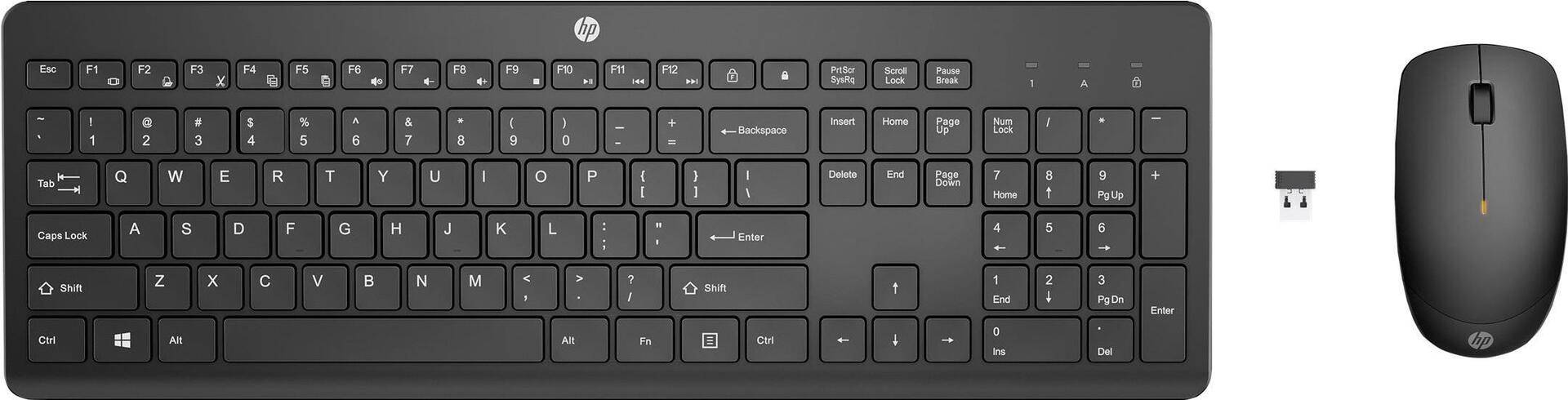 HP Combo tastiera e mouse wireless 235-0
