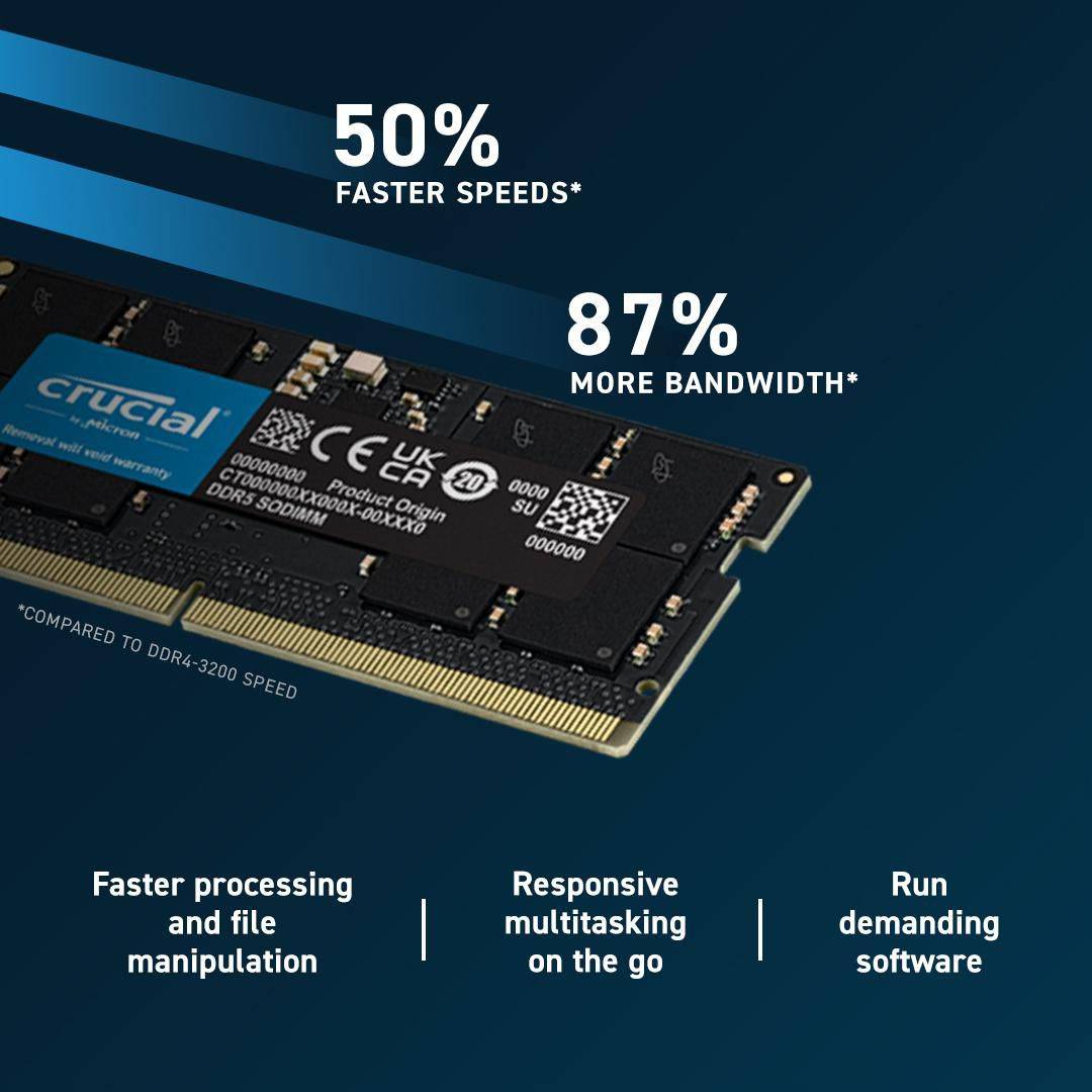 Crucial ct16g56c46s5 memoria 16 gb 1 x 16 gb ddr5 5600 mhz data integrity check (verifica integrità dati)-4