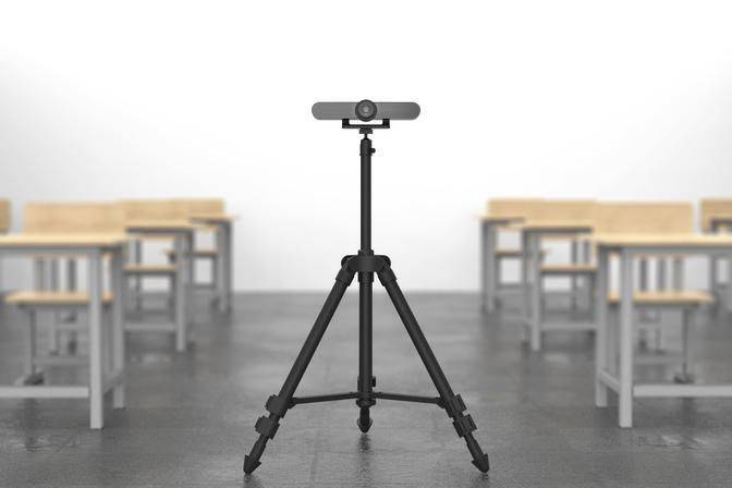 Heckler Design H615-BG accessorio per videoconferenza Supporto per fotocamera Nero (Tripod Mount for Logitech - Meetup [-1