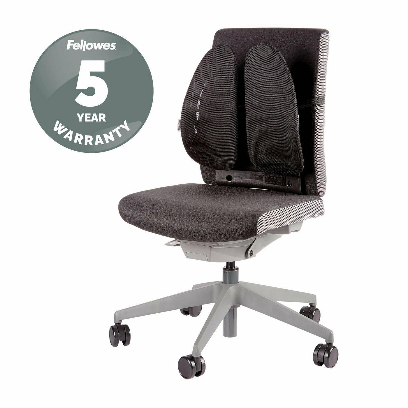 Fellowes 8026401 supporto per schienale della sedia Nero (Fellowes 8026401 Back-4