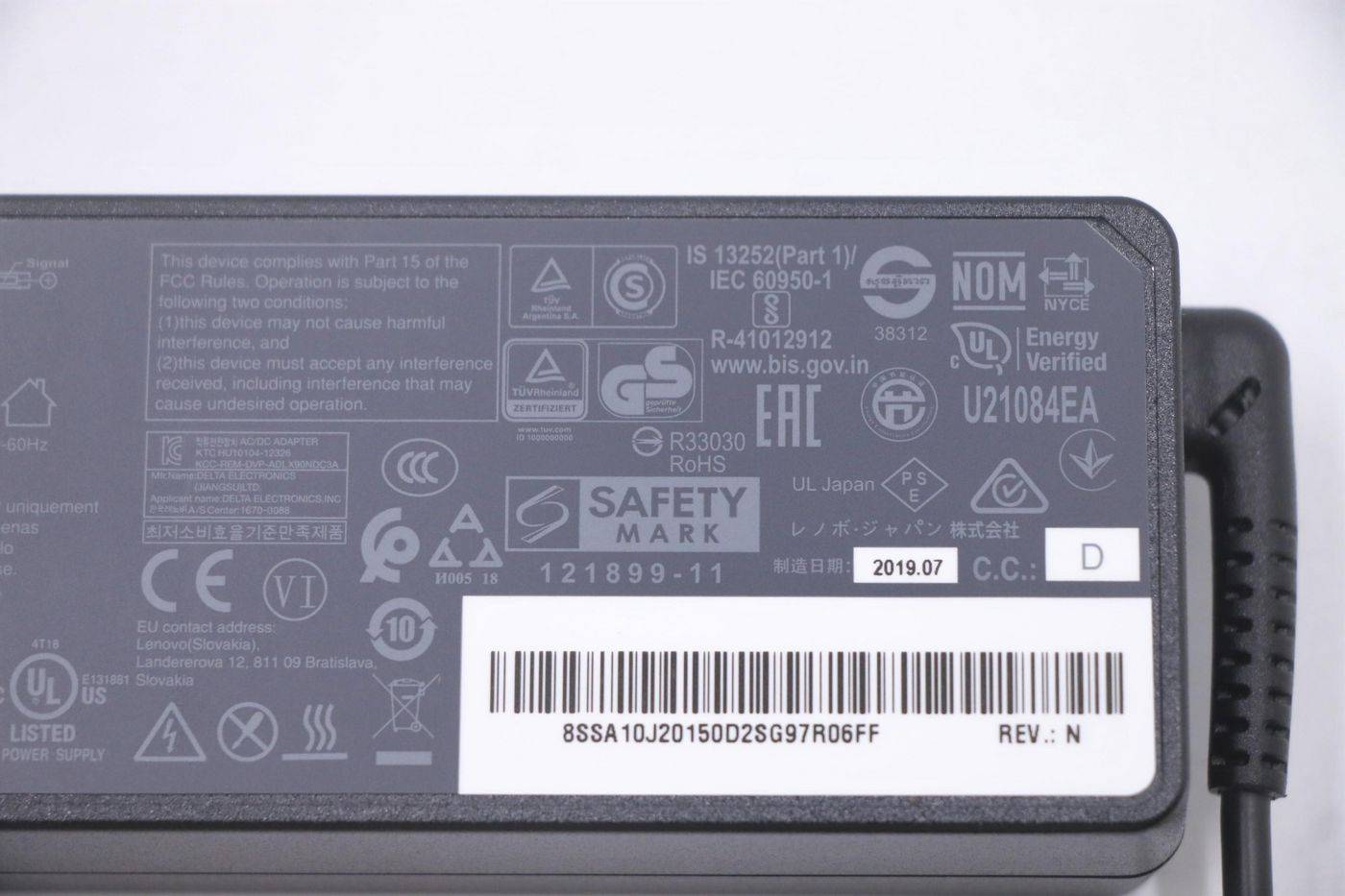 Lenovo 00PC758 AC Adapter 90W-1