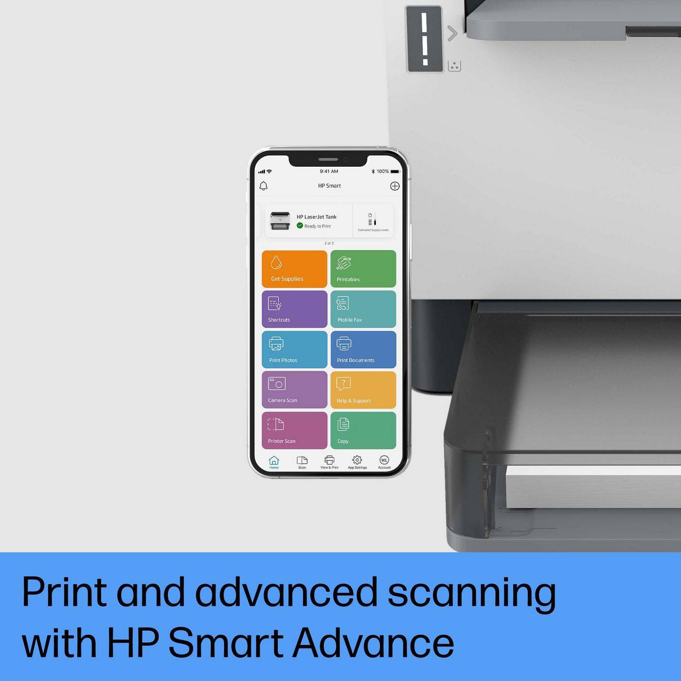 HP LaserJet Tank 2504dw Wireless Bianco e nero Stampante, Fronte/retro-3
