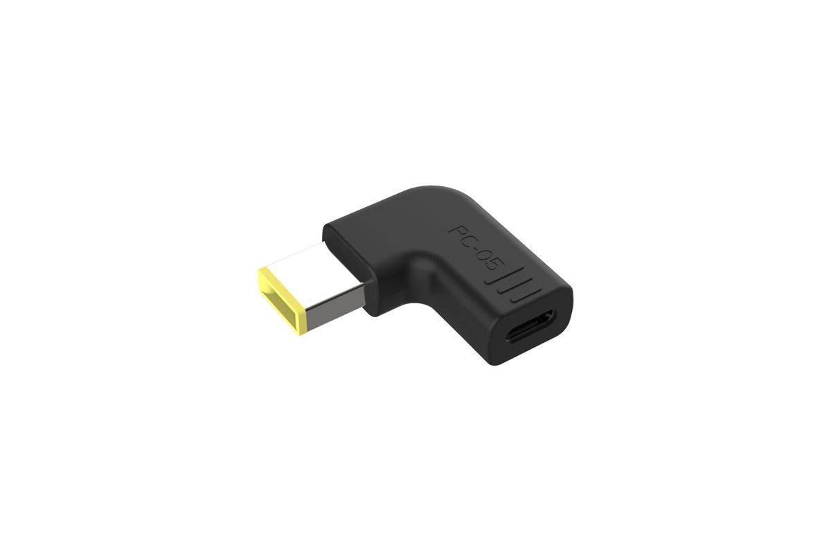 Conceptronic ABBY15PC05 DC-zu-USB-C-Adapter - Lenovo Slim tip - 18-20V - Laptop-Power-Tipp - Schwarz - Lenovo - China --0