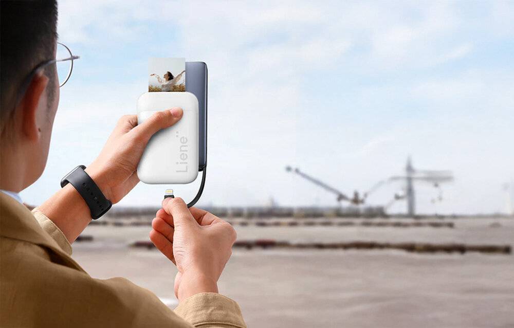 Immagine simbolo per Liene - KW001-65022 - Liene Pearl 2x3" portatile Fotodrucker (bianco)