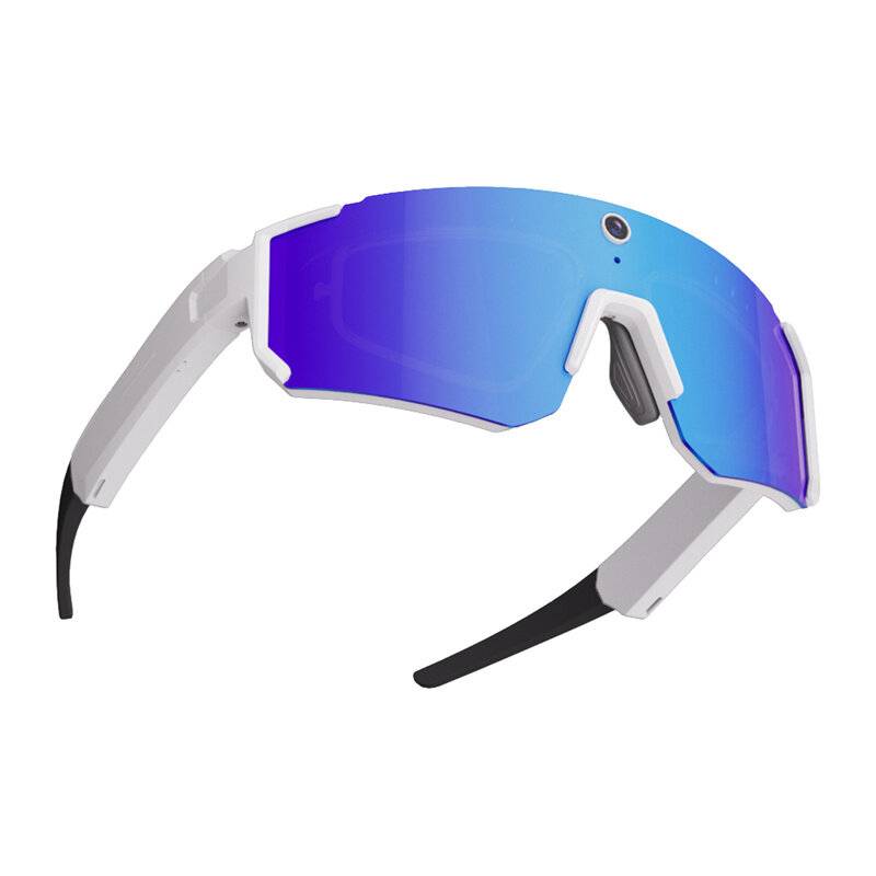 Immagine premio per Colmi - V06 White/blue - Sportbrille Colmi V06 AI Bianco (con blauen Gläsern)