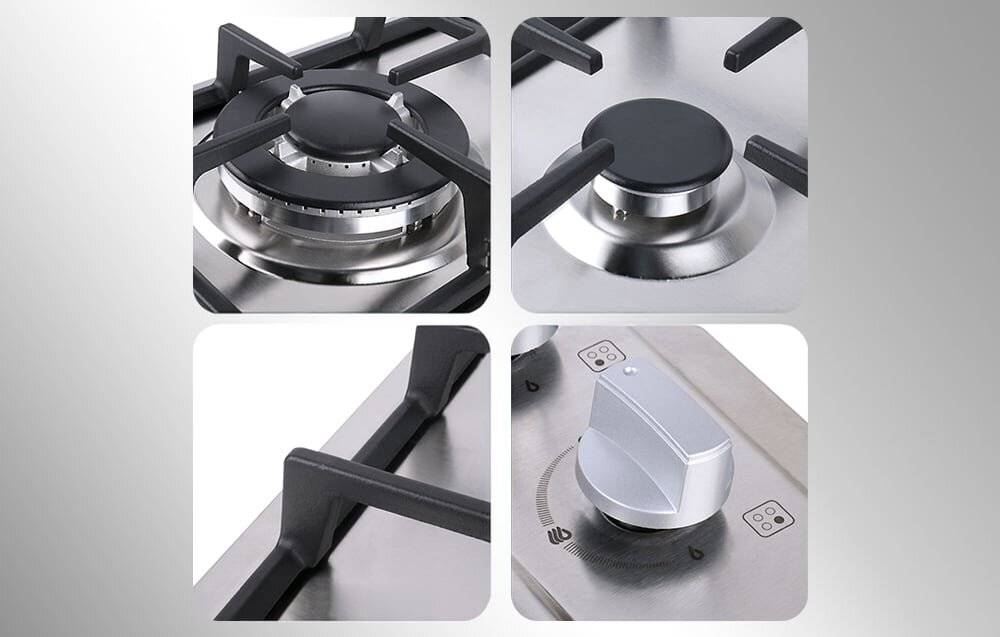 IsEasy - MGBS-604D - ISEASY MGBS-604D 4-Flammen-Gasherd-4