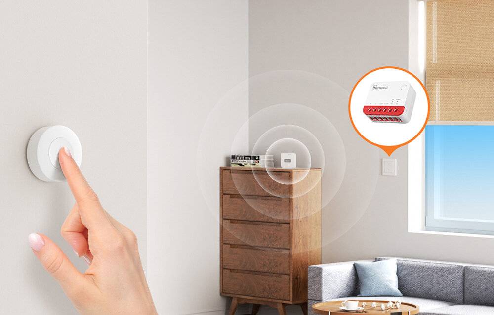 Immagine simbolo per Sonoff - MINI-ZBRBS 4PC - Intelligenter ZigBee-Rollladenschalter Sonoff MINI-ZBRBS (4er-Pack)