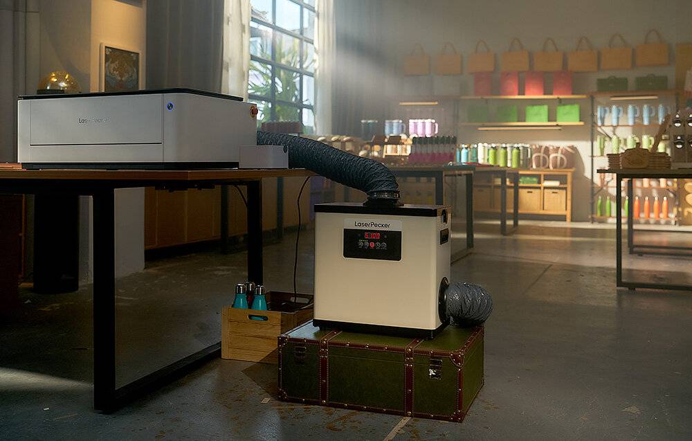 Immagine premio per LaserPecker - LX2-SP - LaserPecker-Rauchfilter per LX2