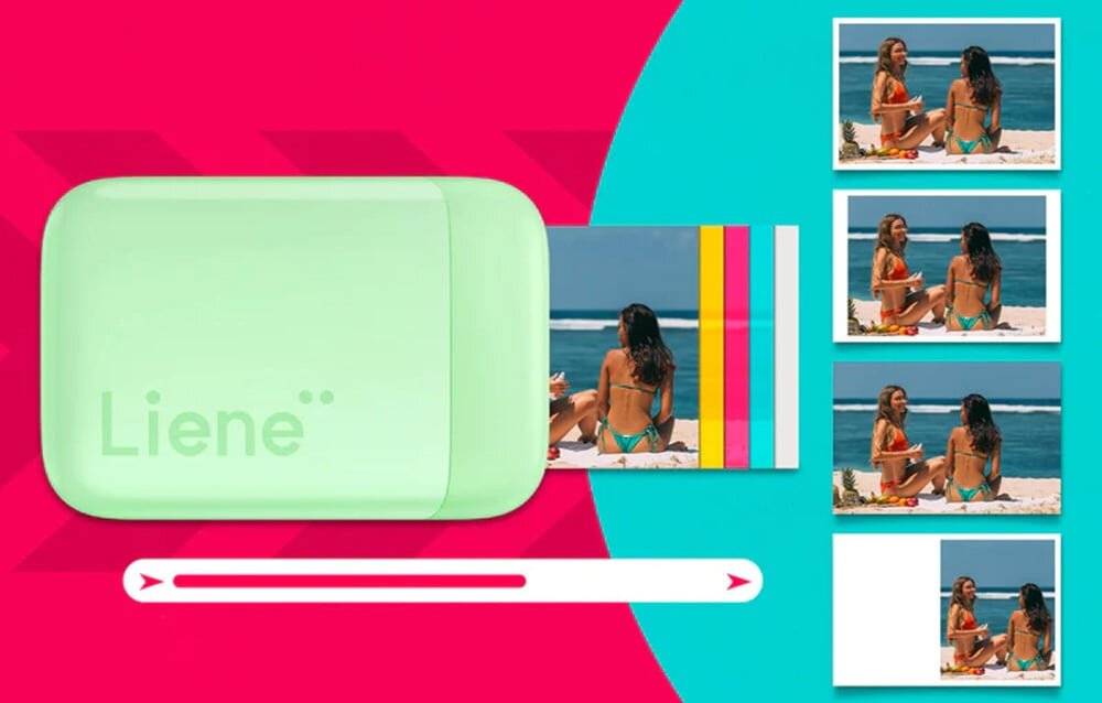 Immagine premio per Liene - KW001-65024 - Liene Pearl 2x3" portatile Fotodrucker (verde)