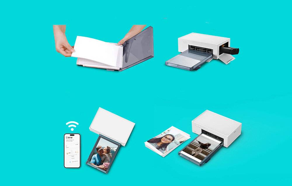 Immagine premio per Liene - FN001-65005 - Liene Amber M100 4x6" portatile Fotodrucker