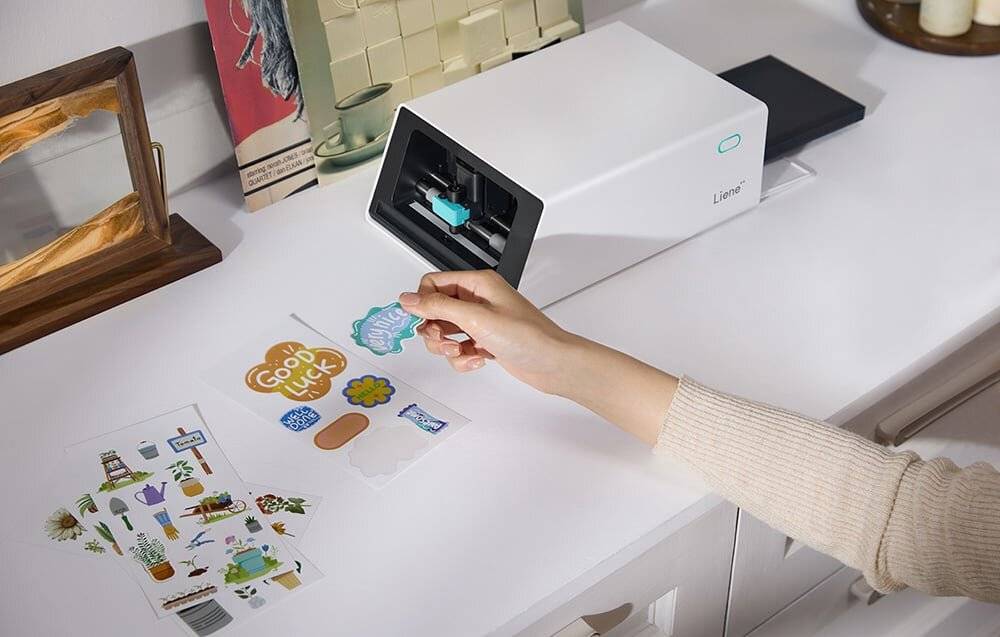 Immagine premio per Liene - PR001-65002 - Liene Pix Cut 2-in-1 portatile Fotodrucker
