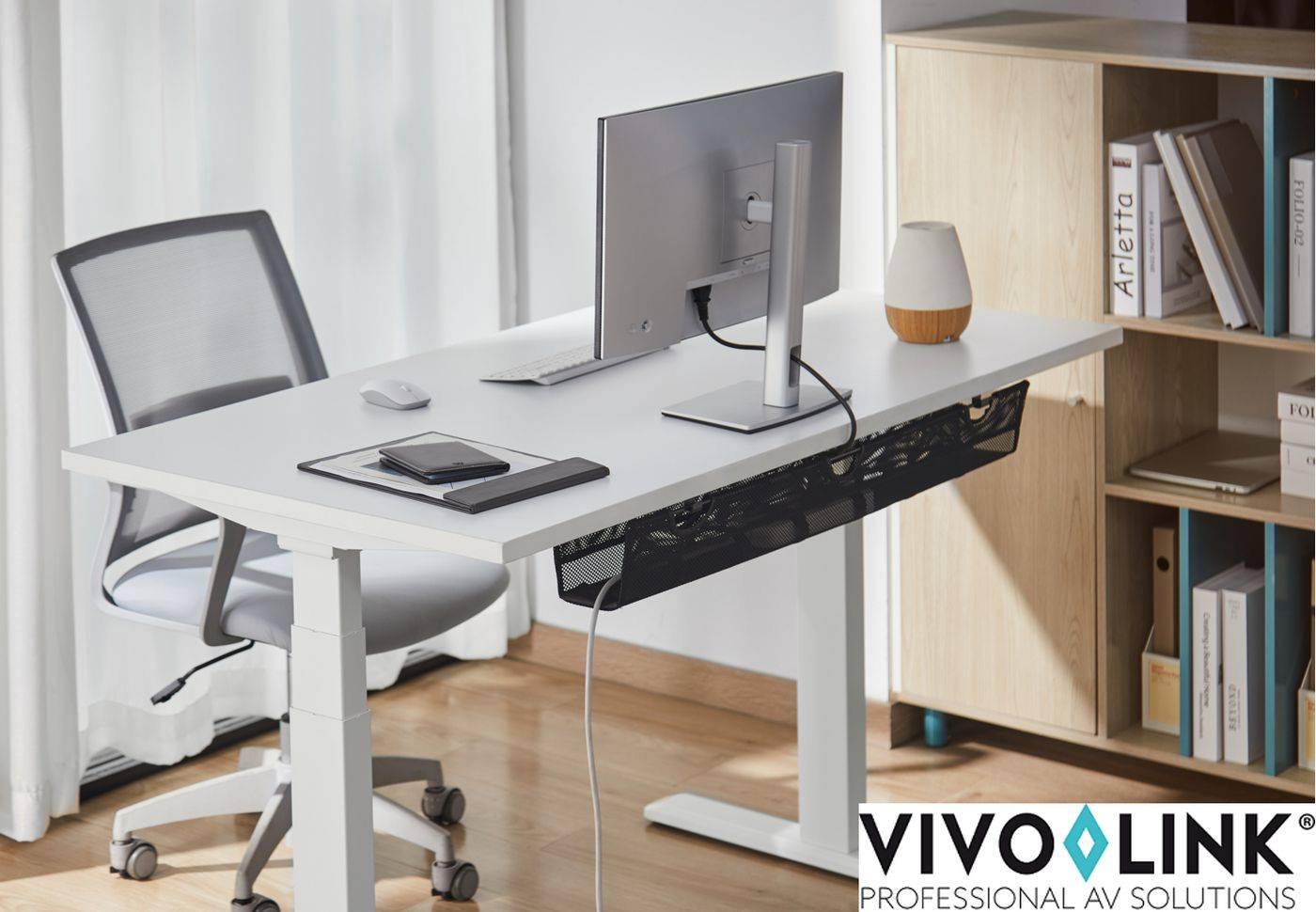 Vivolink Under-Desk Mesh Cable (VLUDCM914)-1