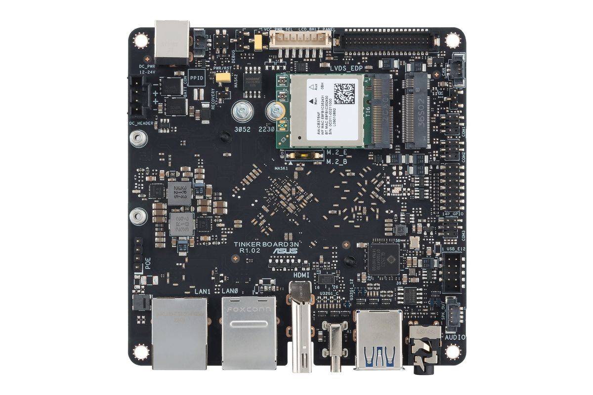 ASUS Tinker Board 3N - Einplatinenrechner - Rockchip RK3568-1