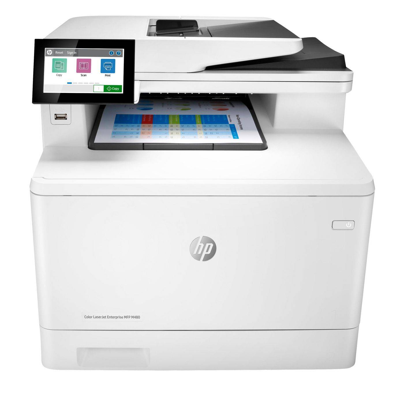Hewlett Packard Enterprise Color Laserjet Enterprise Mfp (3QA55A)-0