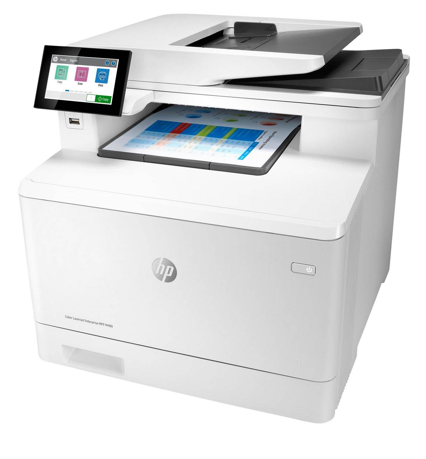 Hewlett Packard Enterprise Color Laserjet Enterprise Mfp (3QA55A)-1