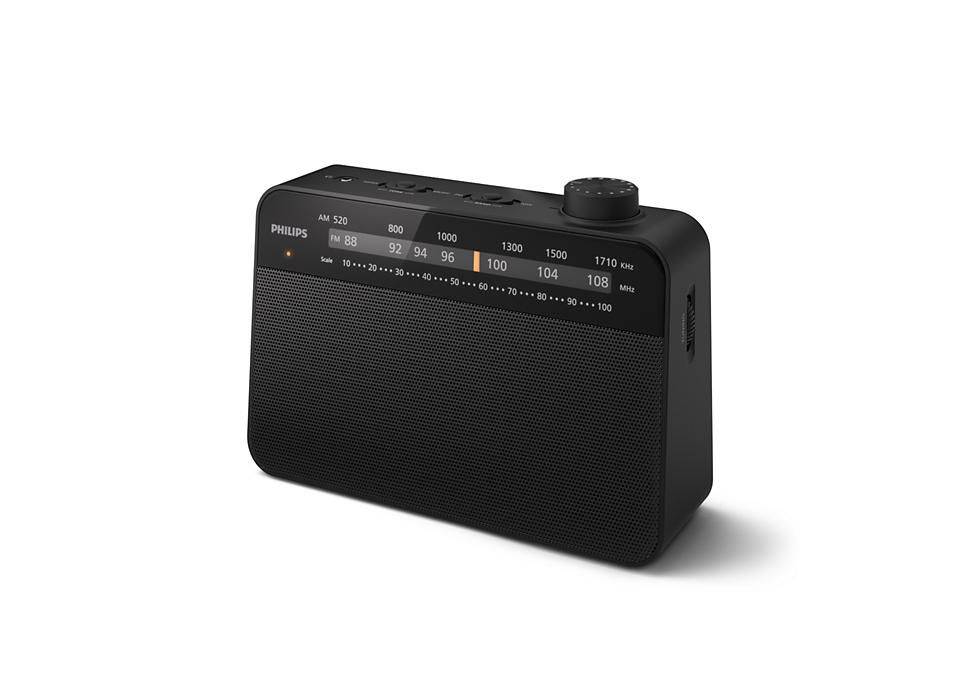 Philips TAR2509/10 radio Portatile Analogico Nero-4
