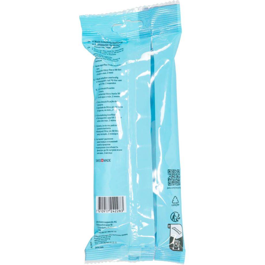 JURA CLARIS Blue+ Filtro per acqua (JURA Wklad filtra CLARIS PLUS BLUE - 1)-1