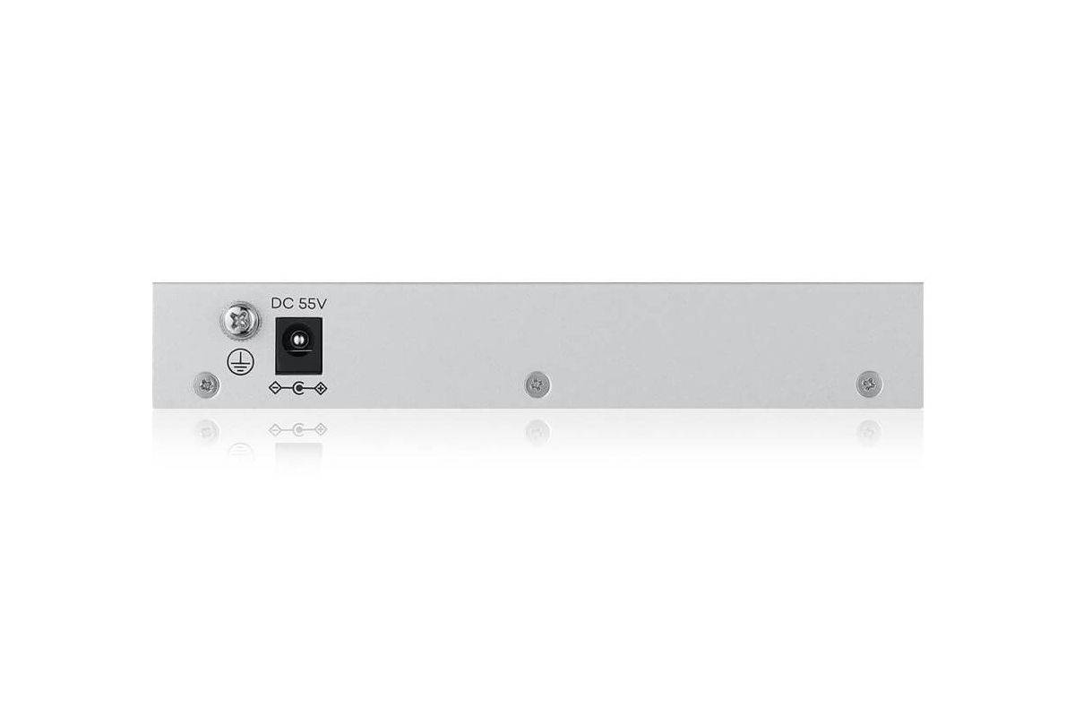 ZyXEL 5-Port Gigabit PoE+ Web / Smart Managed Switch, 4x PoE+, 68 Watt,-2