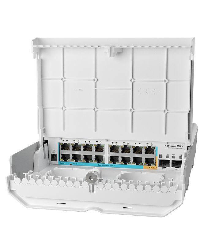 Mikrotik netPower 15FR Fast Ethernet (10/100) Supporto Power over Ethernet (PoE) Bianco-1