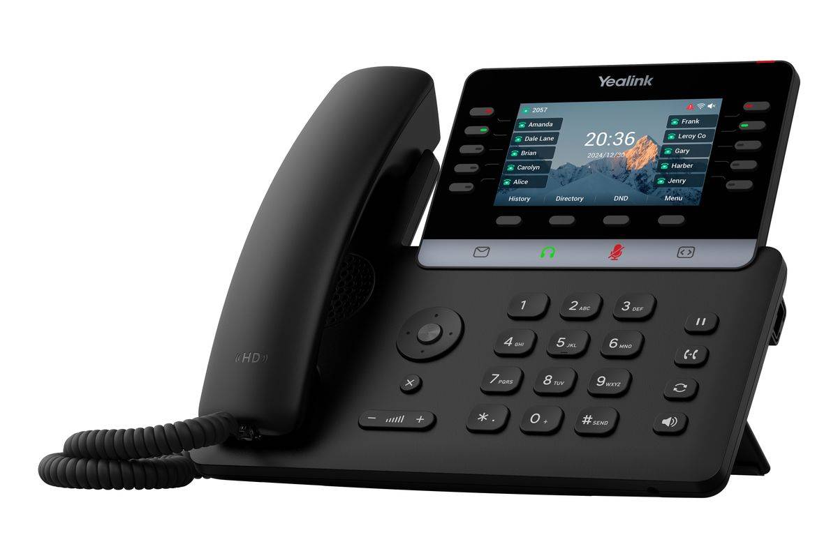 Yealink 1301222 VoIP Phone - SIP -T74U Black-1