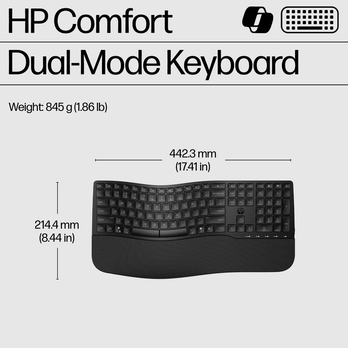 HP Tastiera dual-mode 680 Comfort-3