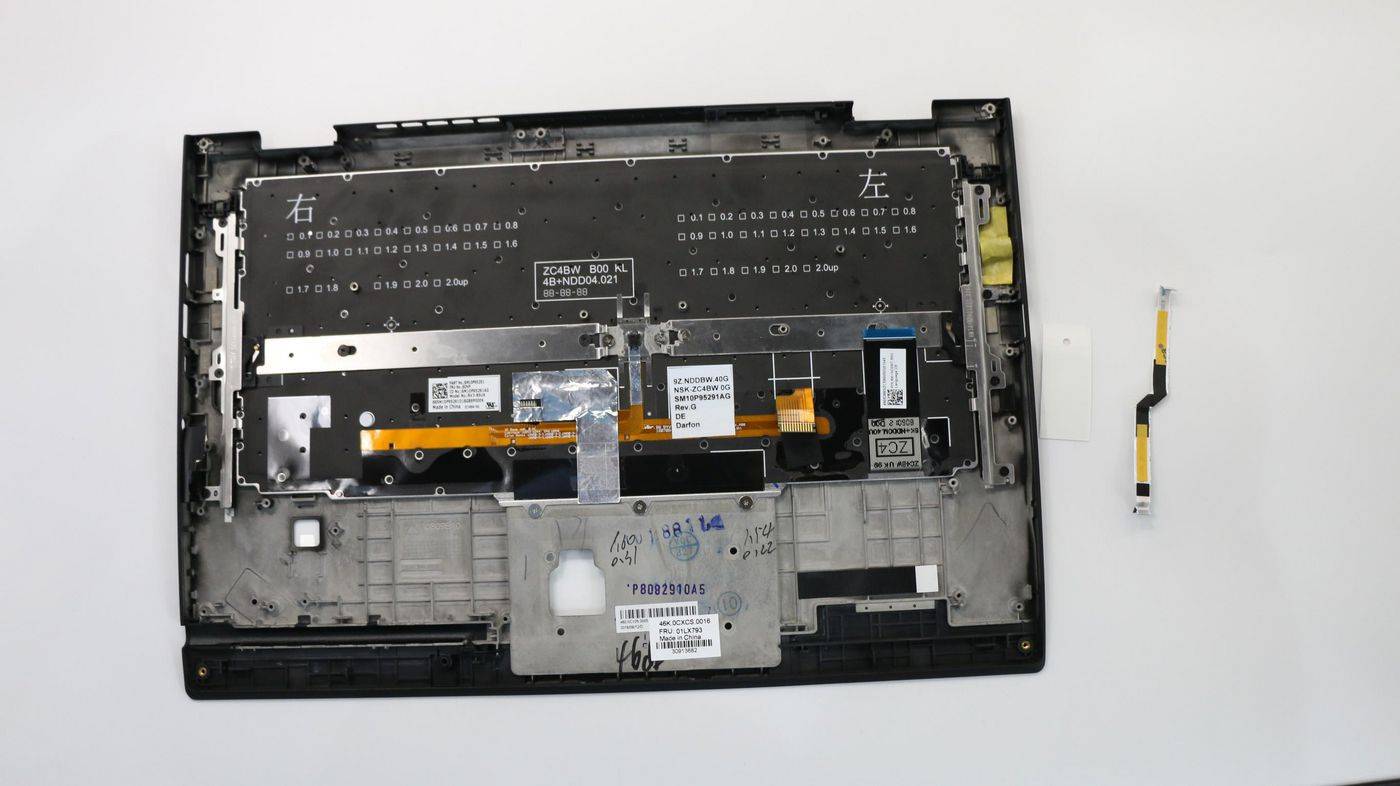 Lenovo 01LX793 ricambio per notebook Cover + keyboard (keyboard cover and protection - 01LX793, Cover + keyboard, - Leno-1