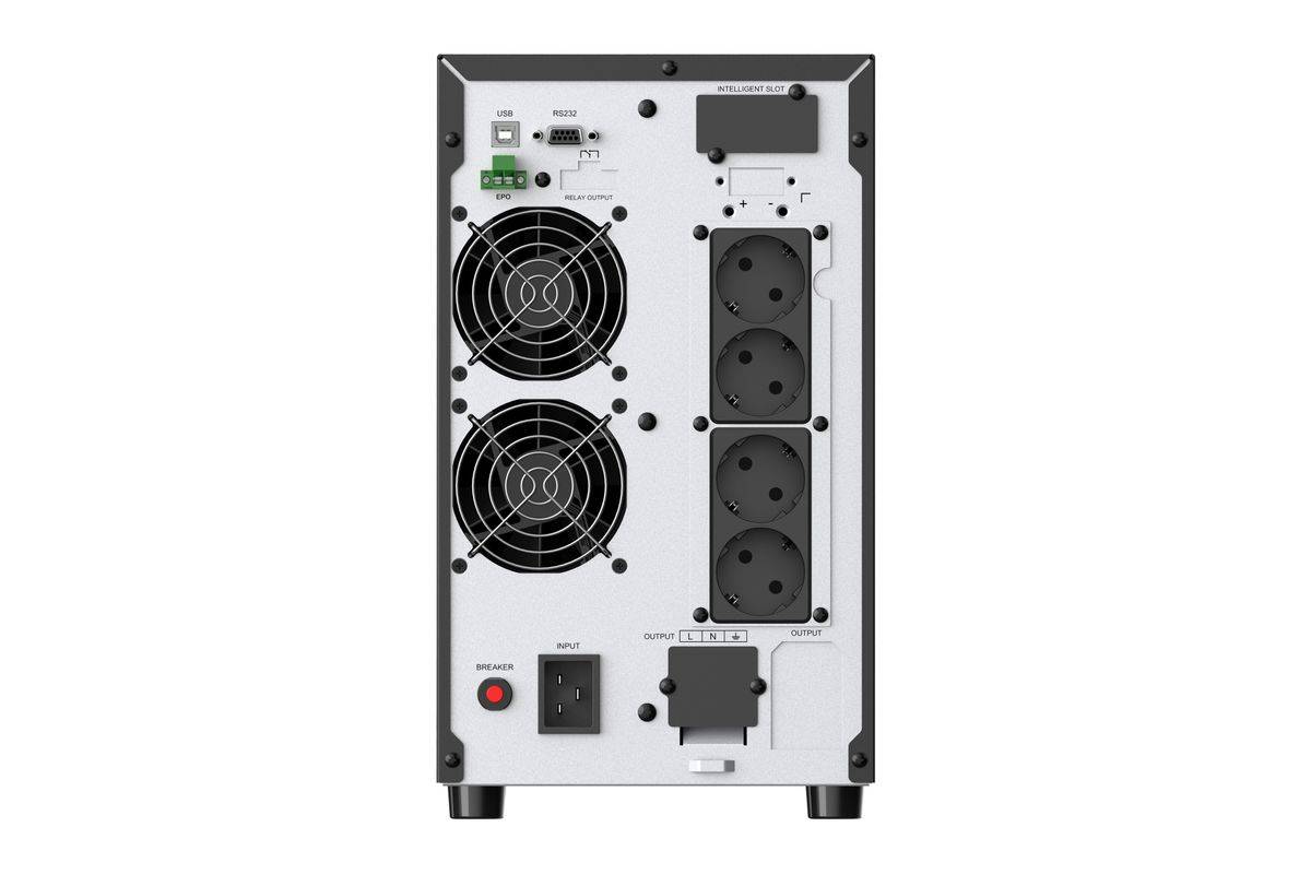Conceptronic ZEUS52ES3K gruppo di continuità (UPS) Doppia conversione (online) 3 kVA 2700 W 4 presa(e) AC-1