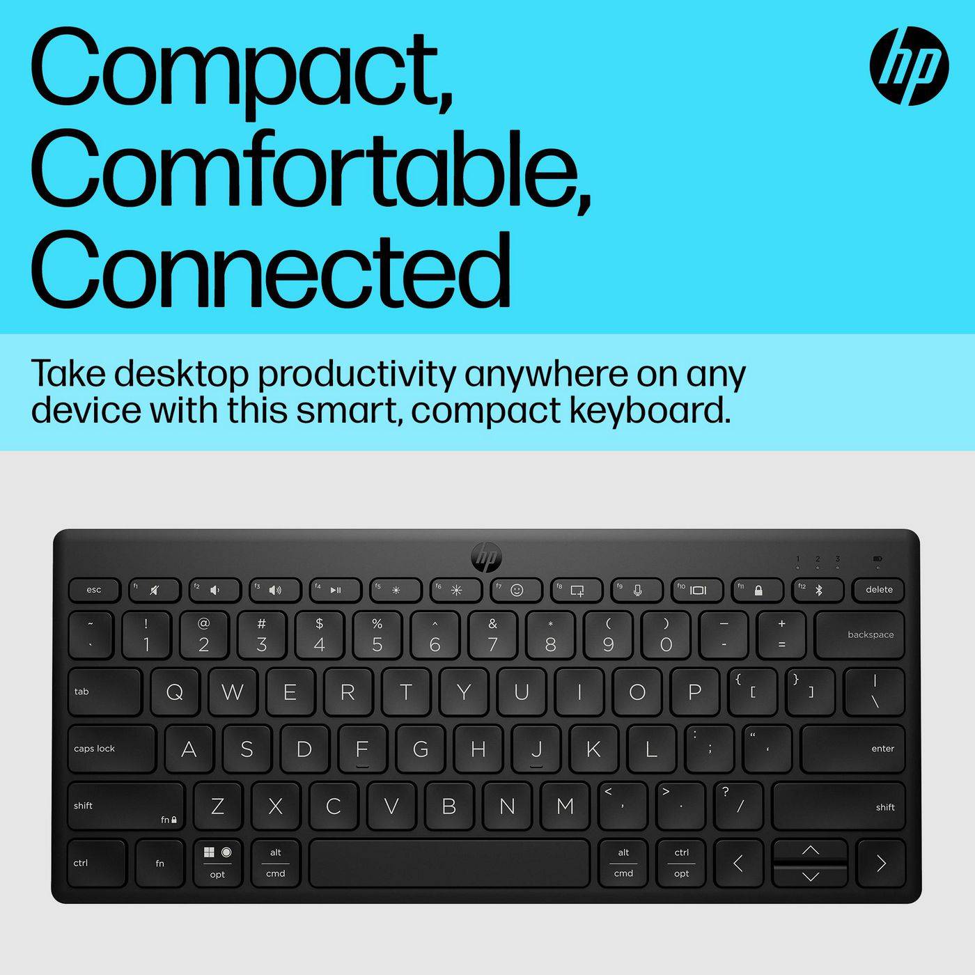 HP Tastiera Bluetooth multi-dispositivo compatta 350 692S8AA#ABZ-2