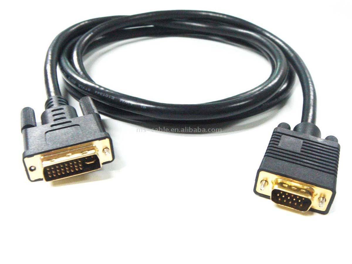 CAVO DVI>VGA M/M 2mt (ICOC DVI-8300)-0