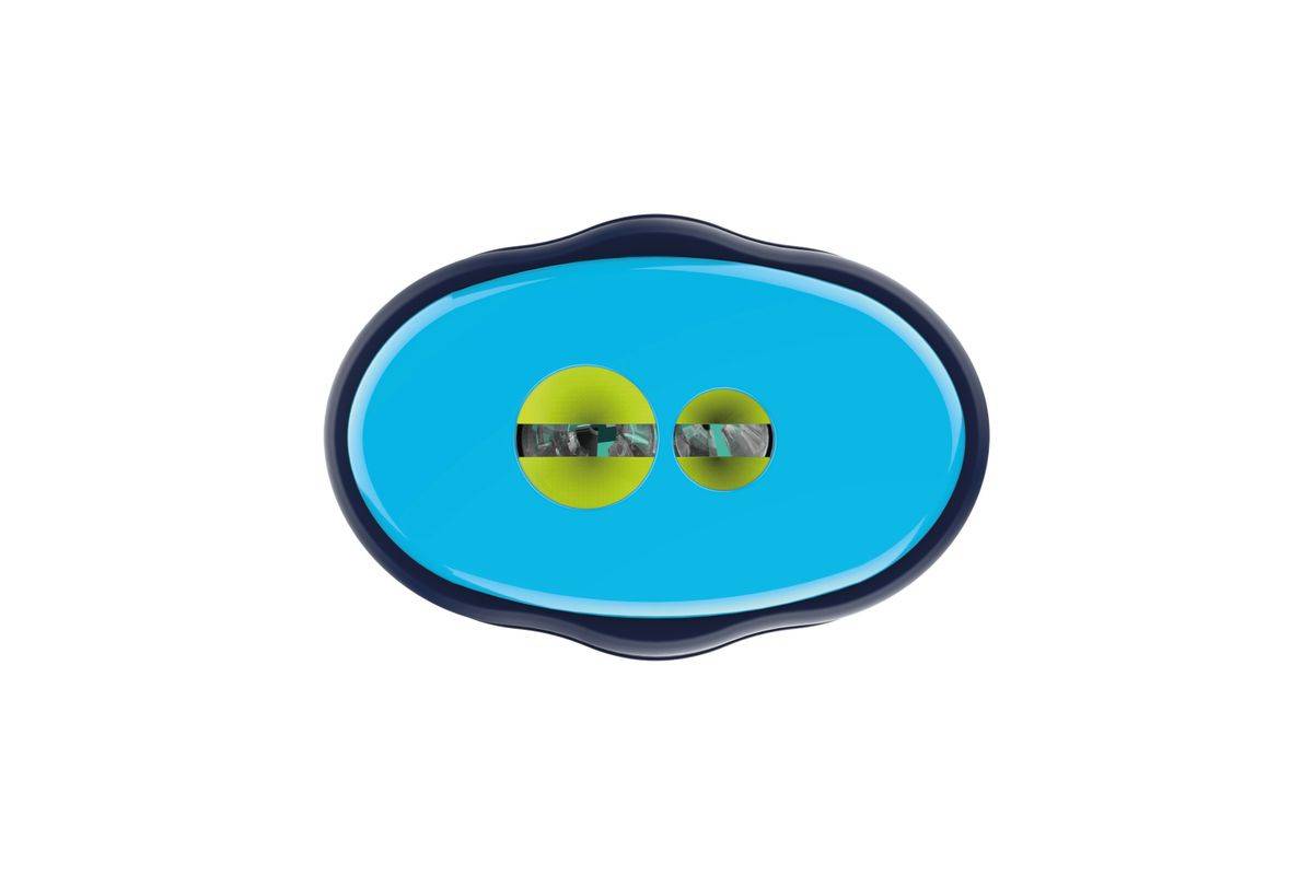 Temperamatite doppio Pelikan Griffix blu 1 ST, temperamatite manuale, blu, plastica, 56 mm, 60 mm, 39 mm-2