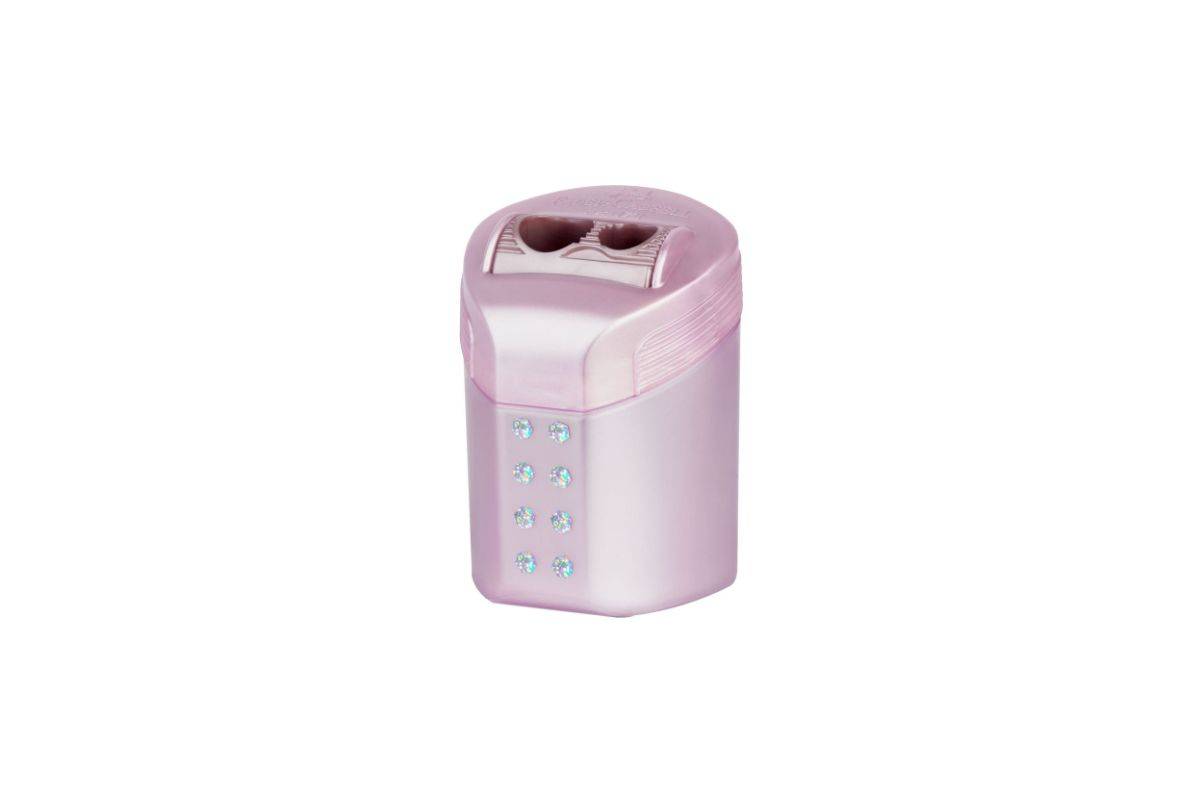 Temperamatite FABER-CASTELL doppio rosa, viola o turchese-2