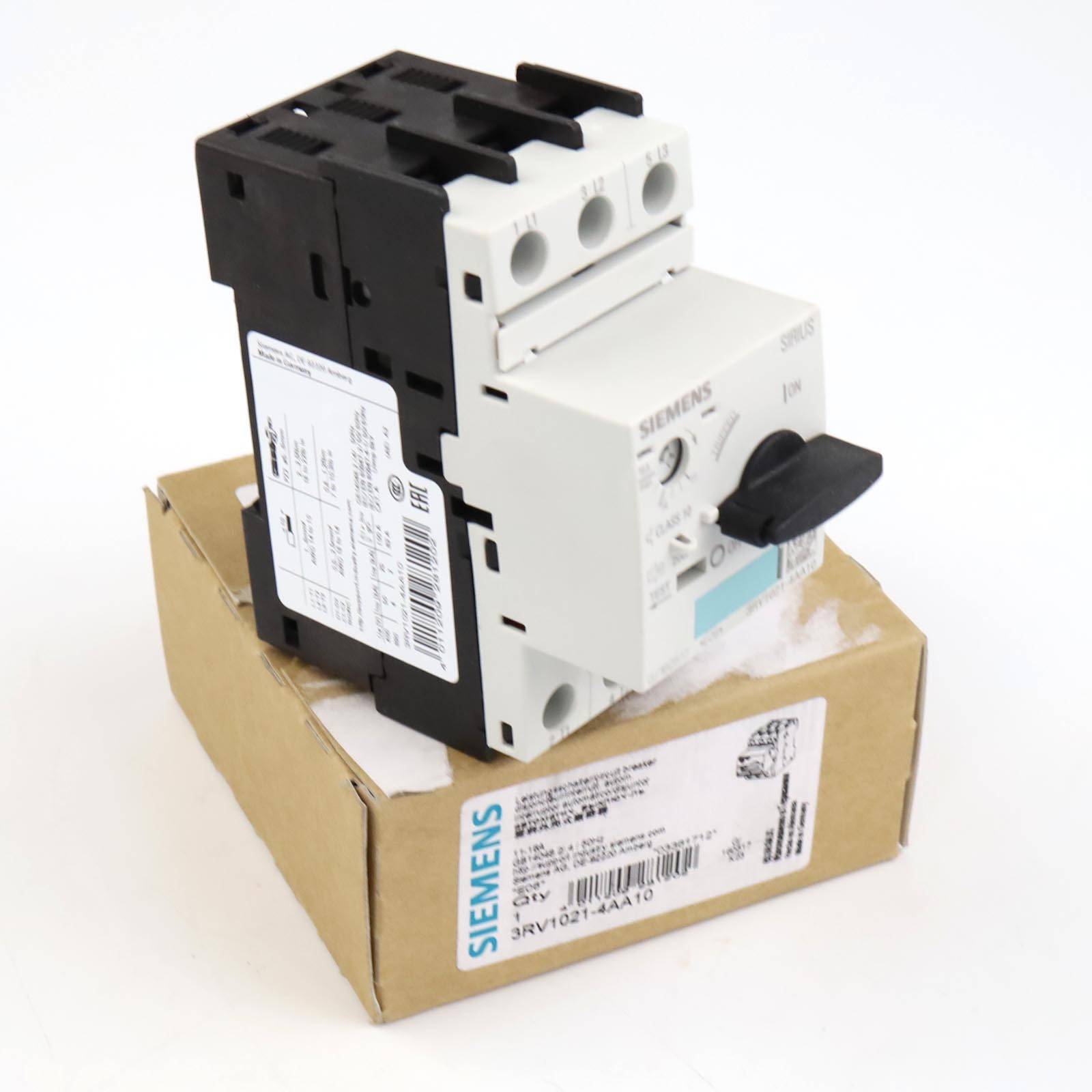 SIEMENS INTERRUTTORE AUTOMATICO 3X25A S0 11/16A 50KA 3RV10214AA10-0
