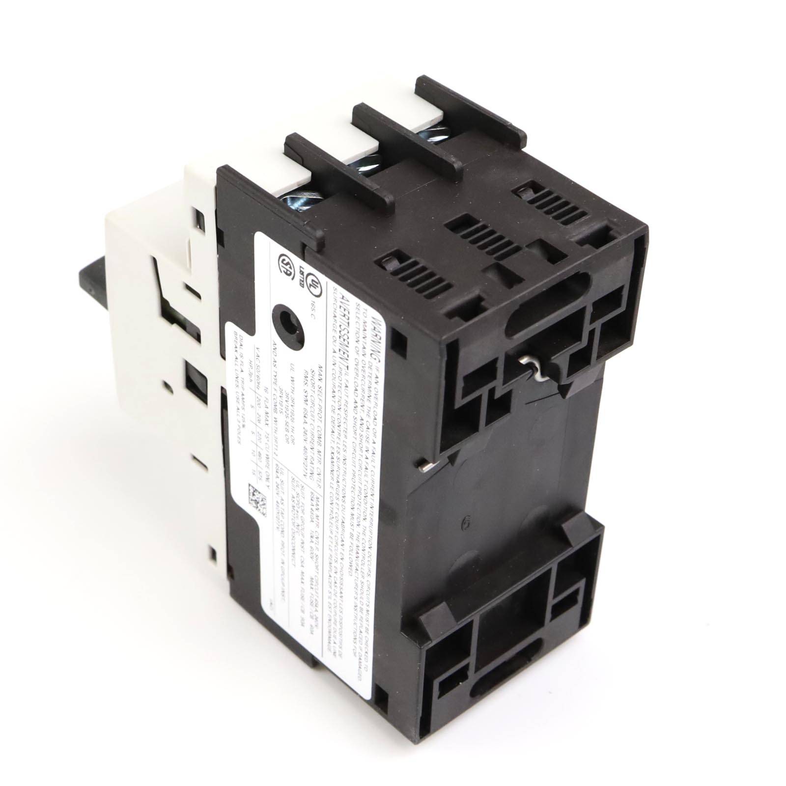 SIEMENS INTERRUTTORE AUTOMATICO 3X25A S0 11/16A 50KA 3RV10214AA10-2