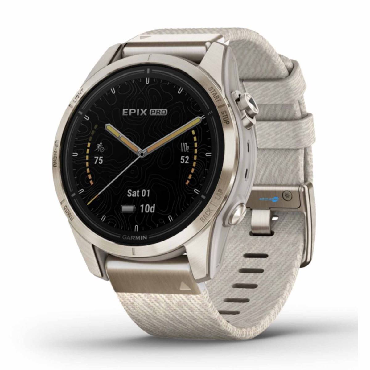 Garmin Epix 2 Pro G2 Sapphire Edition Beige Oro Smartwatch 42mm Gps Unisex-0
