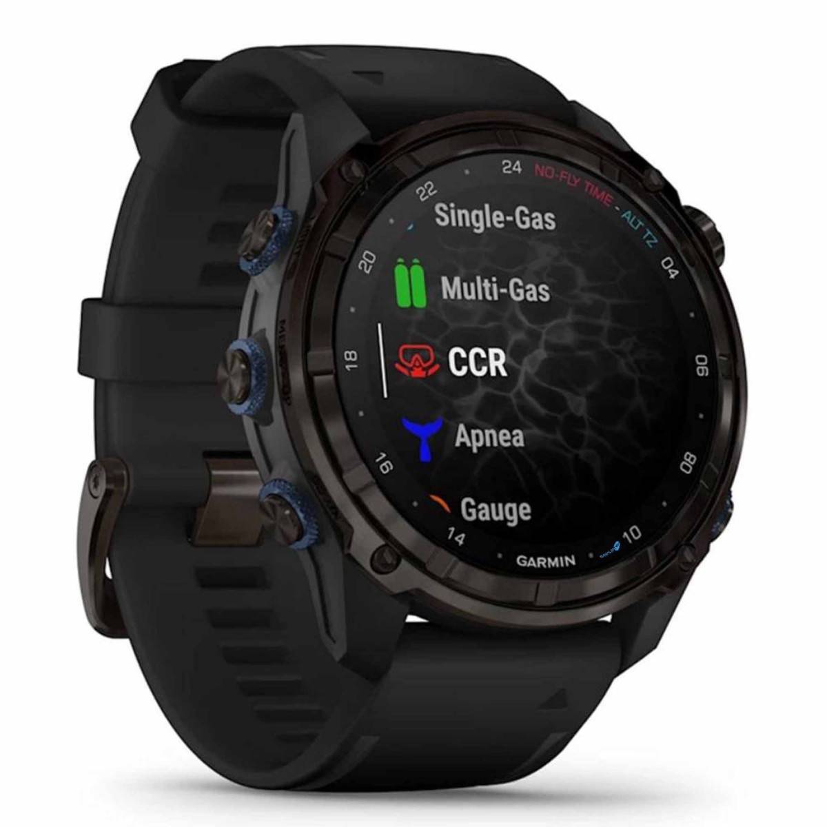 Garmin Descent Mk3i 51mm Smartwatch Titanio Nero Dlc Cinturino Silicone-1