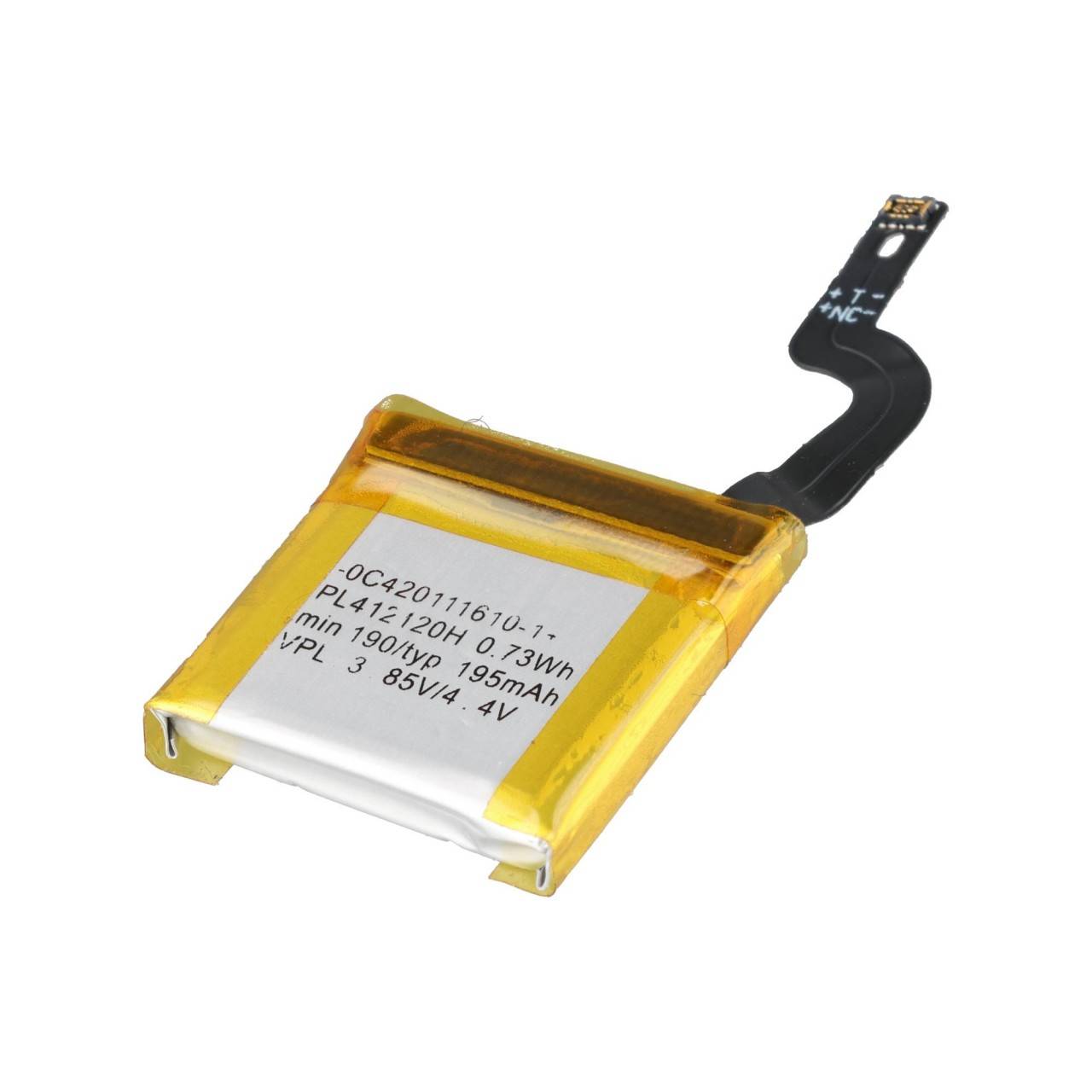 Batteria di ricambio per Amazfit GTR 42mm, polimeri di litio, 3,8 V, 220 mAh, 0,84 Wh – Alimentazione affidabile per...-0
