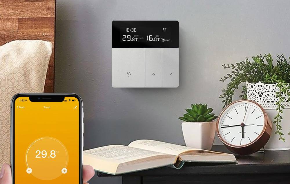Avatto - WT50-WH-3A - Intelligenter Warmwasserthermostat Avatto WT50 3A Wi-Fi Tuya-4